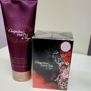 Body Lotion and Perfume Set - Purple and Black By Fergie
